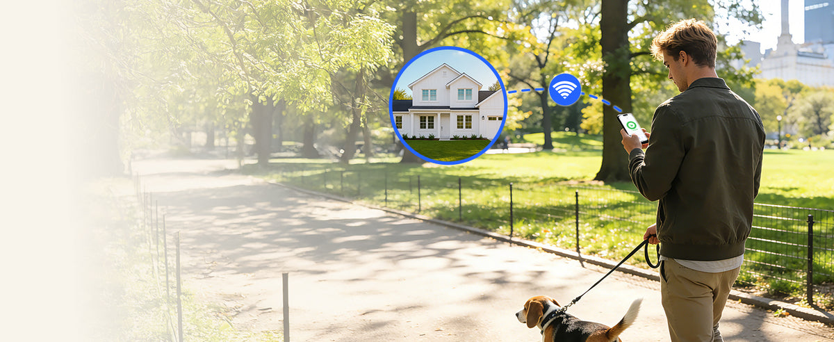 VE012W Built-in Wi-Fi Fingerprint Smart Lock