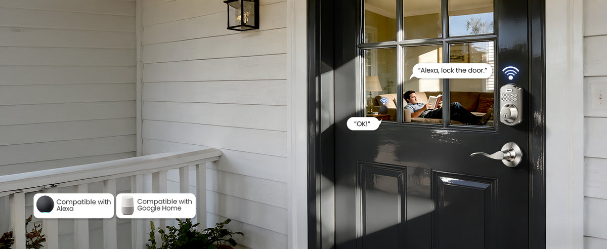 VE012W-B Wi-Fi Smart Fingerprint Smart Lock