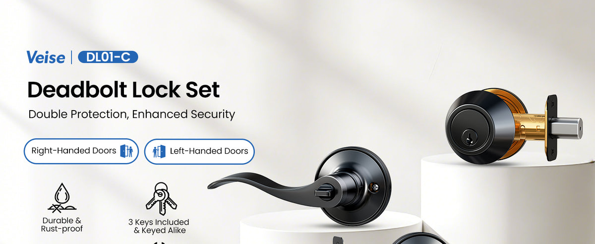 DL01-C Keyed Alike Front Door Lever