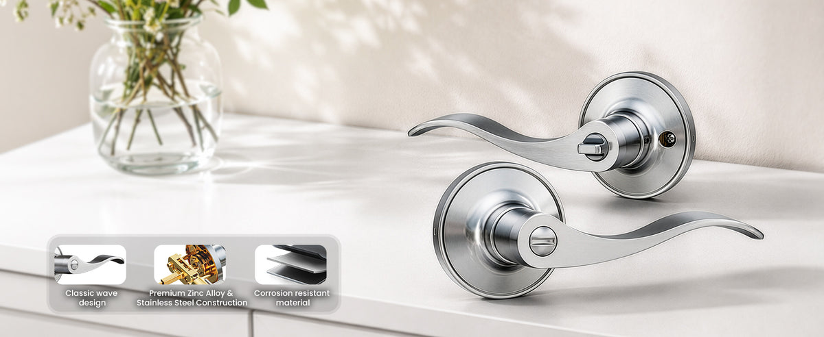 HF01-C Door Handle Privacy Door Levers