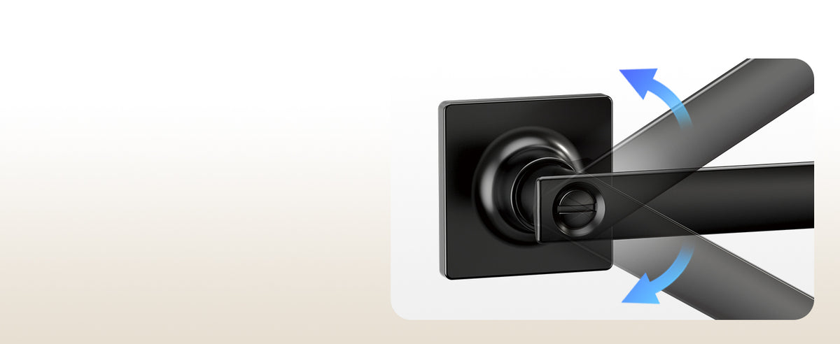 LY01-F Square Privacy Door Lever