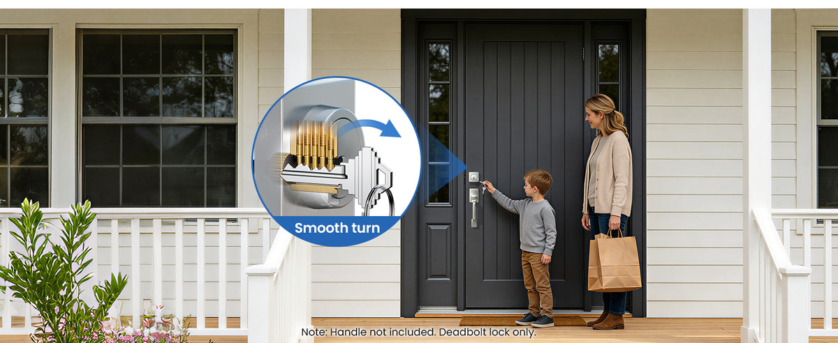 ZY01 Modern Square Deadbolt Lock