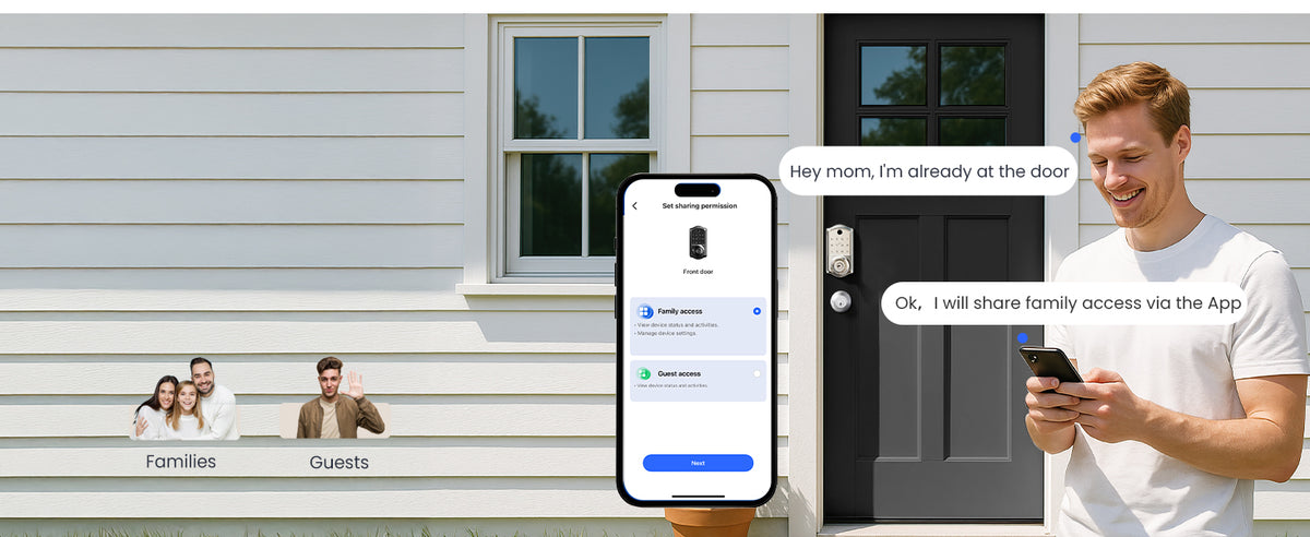 VE018 Fingerprint Smart Lock with Knob
